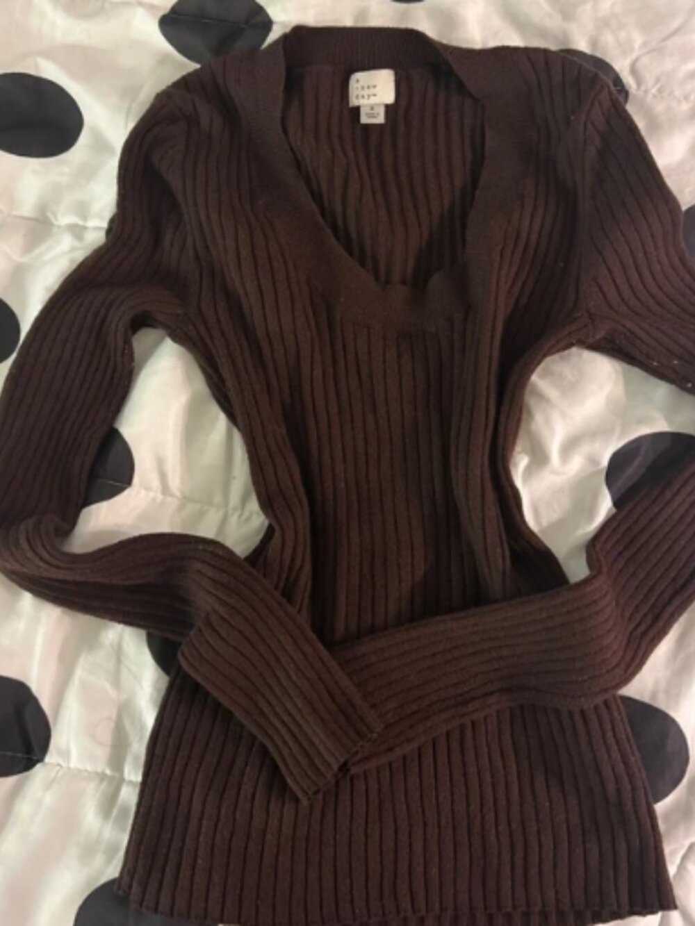 Brown long sleeve shirt from ‘A new day’
